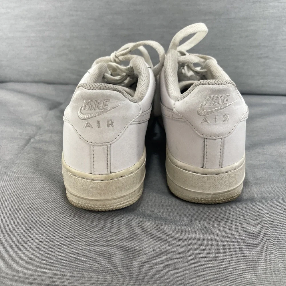 Nike Boys Air Force 1 Low 314192-117 White Casual Shoes Sneakers Size 6Y